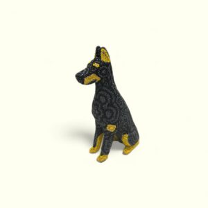 DOBERMAN 20 CM RES FIG DECO WIXARICA