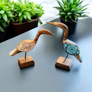 GARZA MADERA CON BASEY ARTE WIXARICA